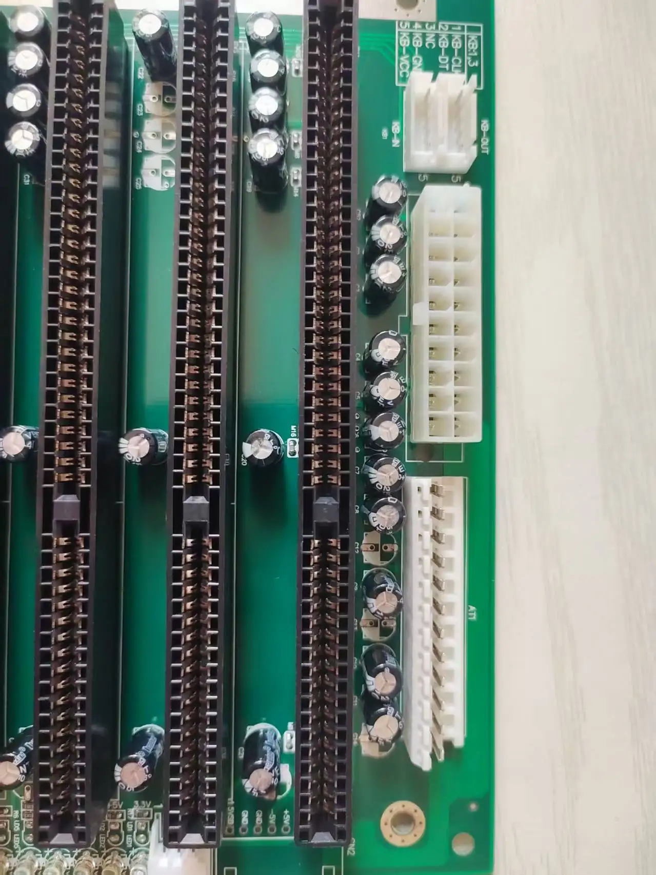PCA-6106-B / ICA-6106_6-Slot Full ISA Industrial Control Motherboard AT/ATX Interface ISA Slot Board