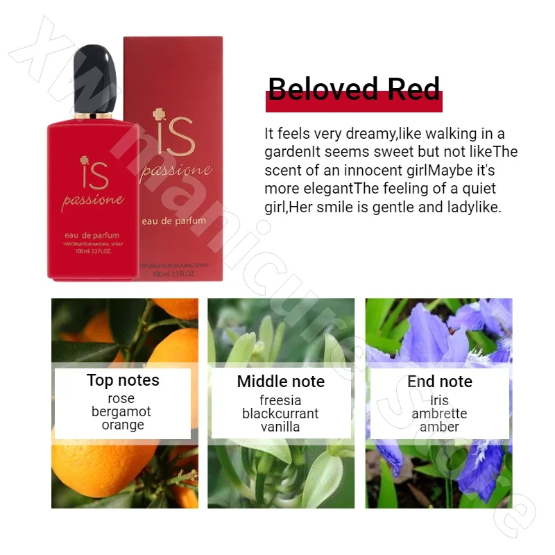 Beloved Women\'s Perfume Is A Natural Fresh and Long-lasting Light Fragrance with A Distinctive Unique Elegant and Sweet Scent