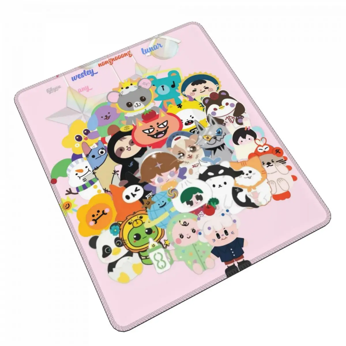 

GMMTV Mascot1 Perthsanta Winnysatang Firstkhaotung Joongdunk Jimmysea Earthmix Geminifourth Компьютерный резиновый коврик для мыши Коврик Кружка