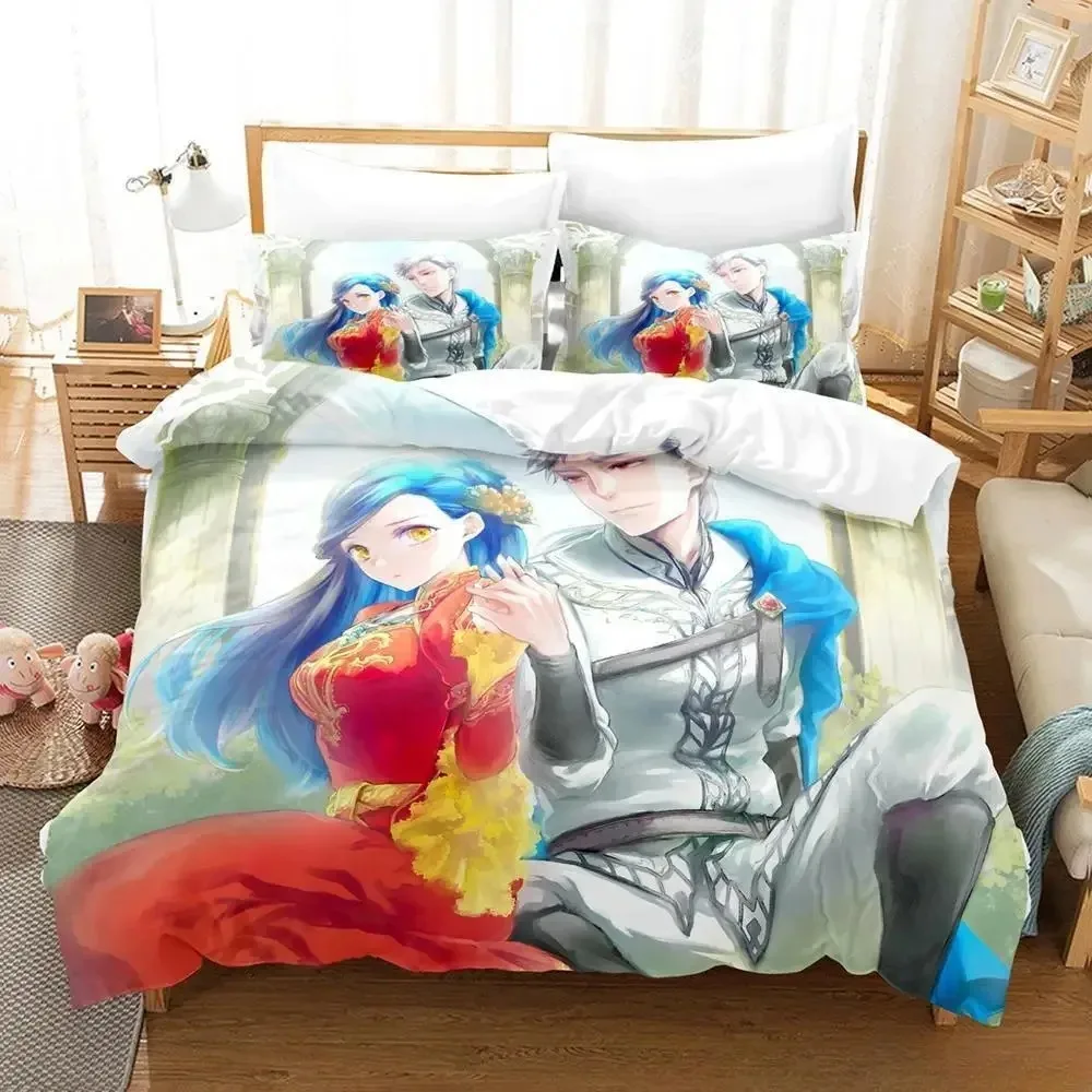3D Printing Ascendance Of A Bookworm Bedding Set Bedroom Soft Modern Bedspreads Comefortable Duvet Cover Quilt Cover Pillowcase