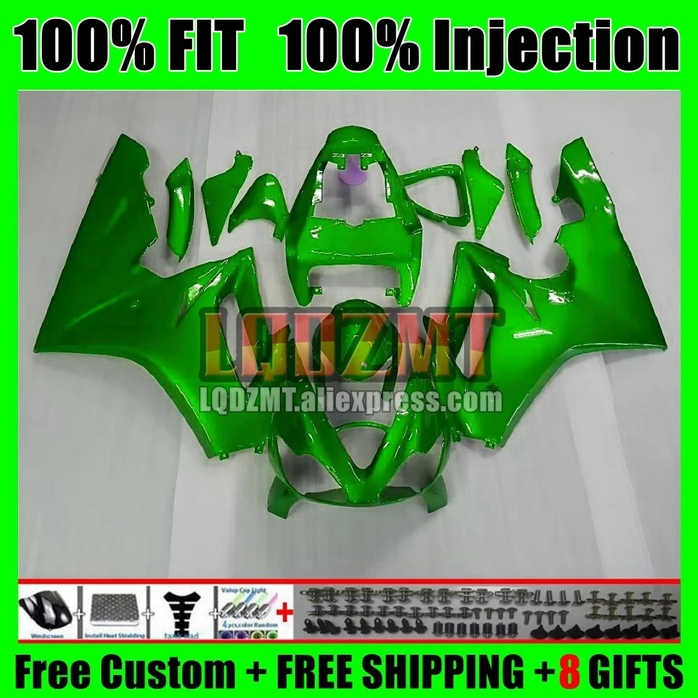 Injection Body For Triumph Daytona 675 CC Gloss Green 09 10 11 12 09-12 119No.87 Daytona675 2009 2010 2011 2012 OEM Fairing Kit