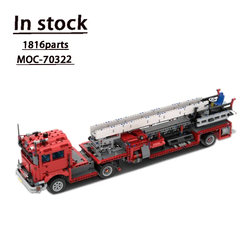 MOC-70322 City Rescue Fire Truck 