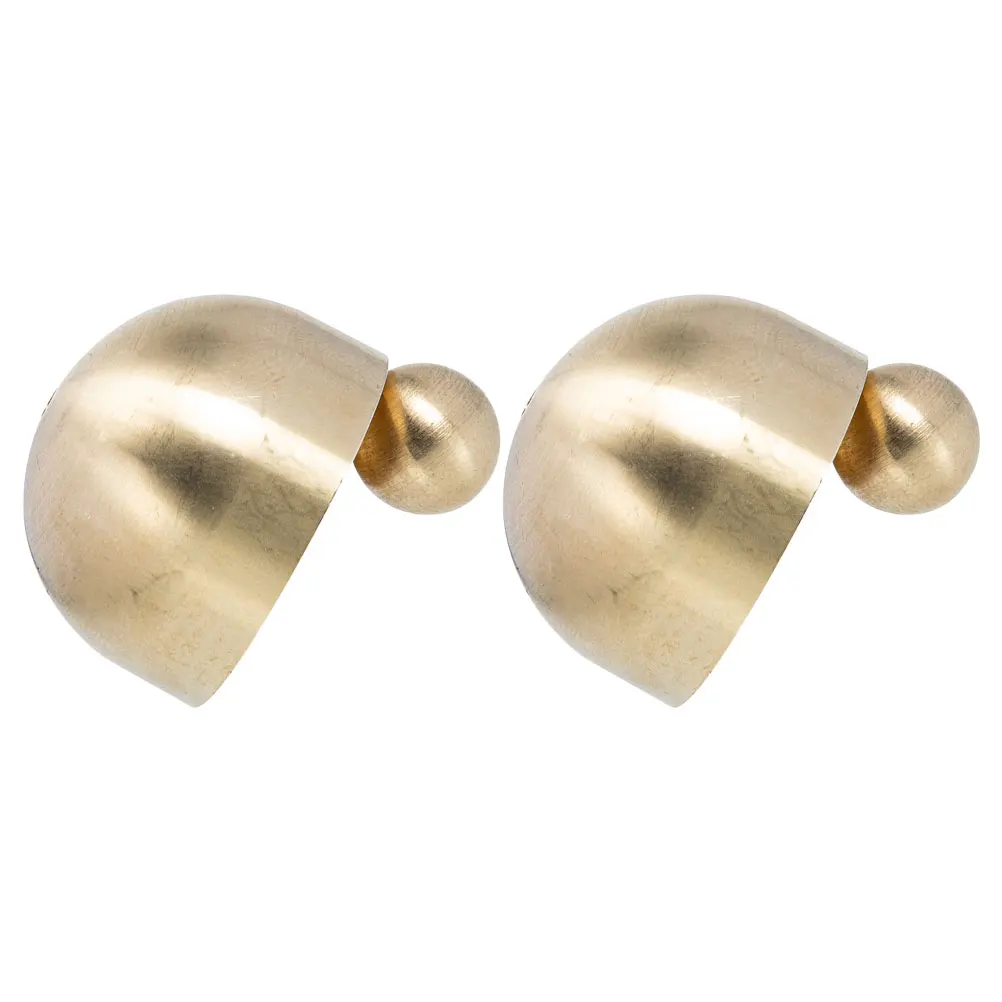 

2 Sets Charming Shopkeeper Bell Copper Wind Chime Decorative Entry Bell For Doors