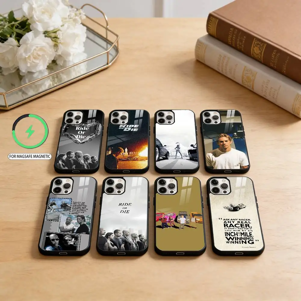 

F-Fast and F-Furious Moive Phone Case For iPhone17,16,15,14,13,12,11 Plus,Pro Max Magnetic For Magsafe Wireless Charging