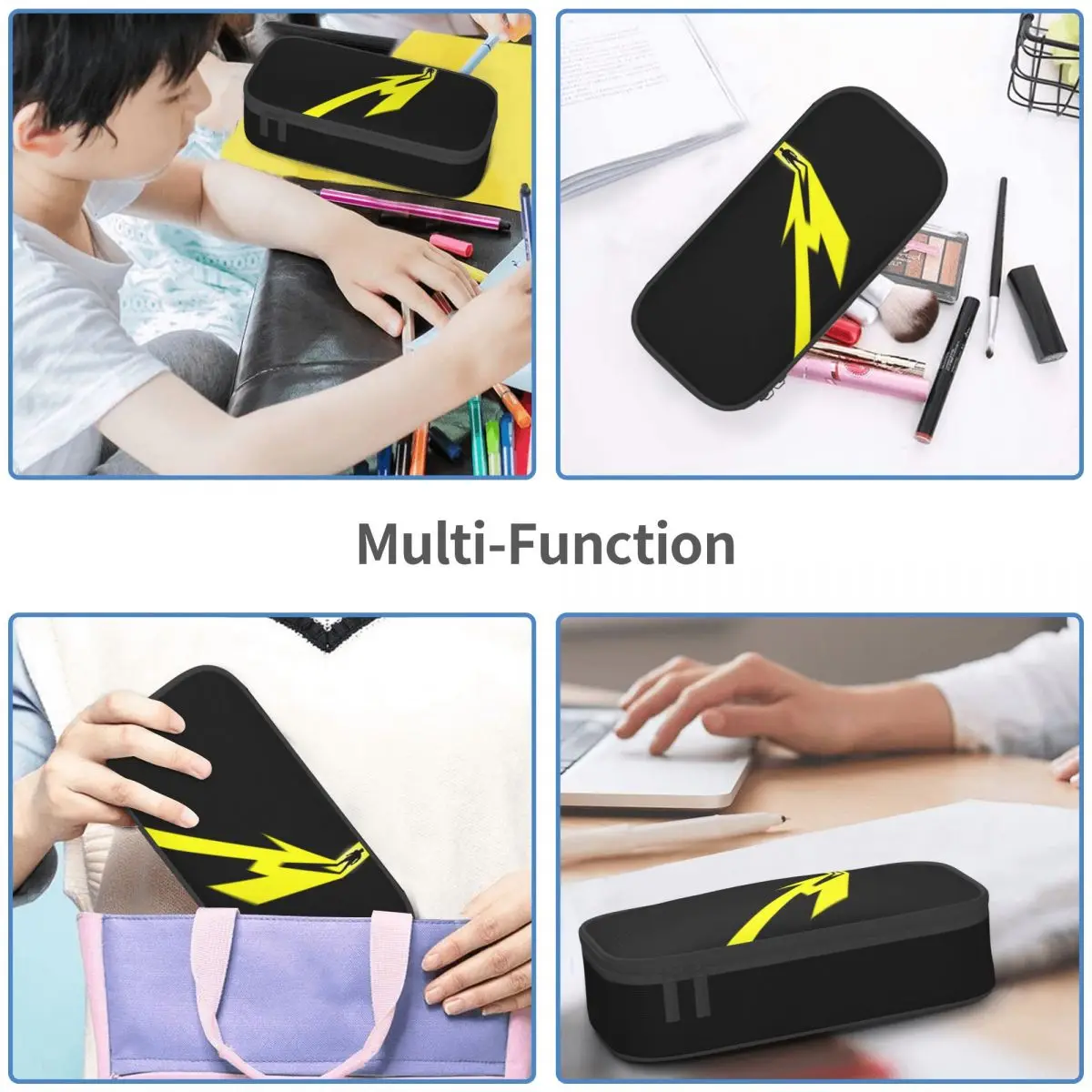 Metallicas M72 Word Tour Pencil Cases Big Capacity Pen Bags Pen Box Pencil Pouch For Boys Girls Students Stationery School