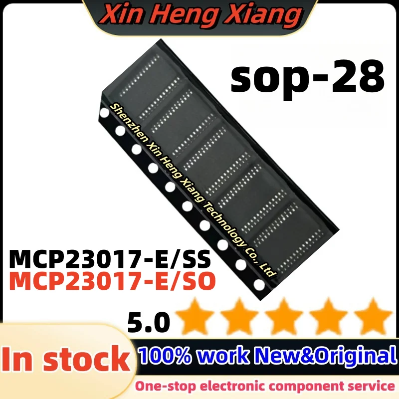(5pcs) MCP23017-E/SS MCP23017-E/SO MCP23017 MCP23017-E SO MCP23017-E SS SOP-28