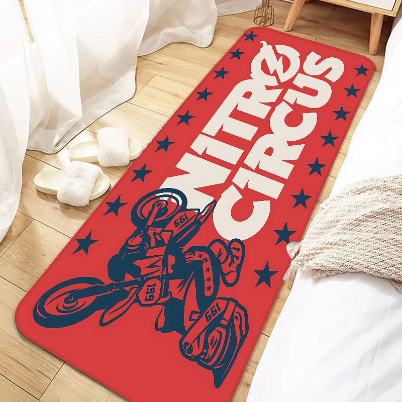 A-Nitro Circus Door Mat Entrance Non-slip Doormat Washable Kitchen Carpet Living Room Hallway Rugs Bathroom Bath Door Mats