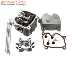 Scooter 4 Valve Racing Performance Cylinder Head Kit & Camshaft & Rocker Arm For GY6 125cc 150cc 152QMI 157QMJ 4V