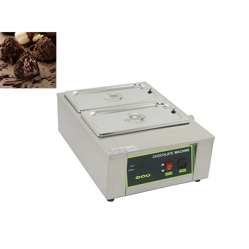 8L 12L Chocolate Melter Tempering Machine Automatic Electric Chocolate Melting Machine
