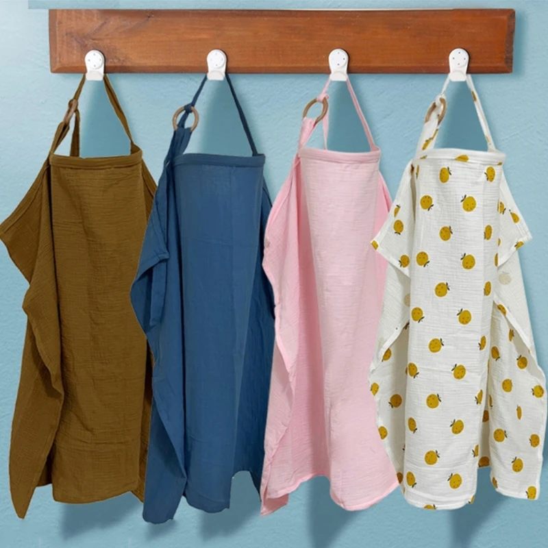 Atmungsaktive Baby-Handtuch-Stilldecke mit verstellbarem Riemen für und Baby