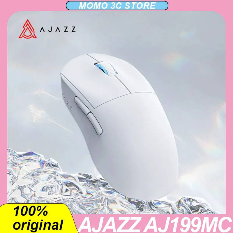 

Беспроводная эргономичная мышь Ajazz AJ199MC PAW3338, легкая, 2,4 ГГц, Type-c, USB, два режима