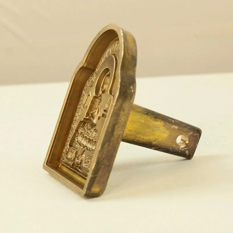 9cm Tibetan Buddhism Brass Buddha Tsa Tsa Mould Buddha Statue Sculpture Making Mold Craft Supply