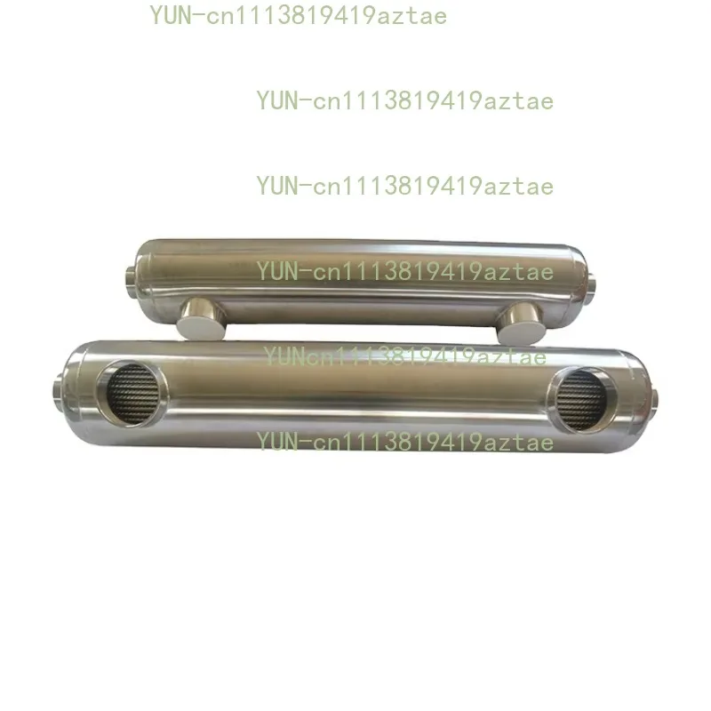 2026 Swimming Pool Spa Stainless Steel Three T Tube Heat Exchanger, Hot Cold Water Tubular Heat Exchange Equipment