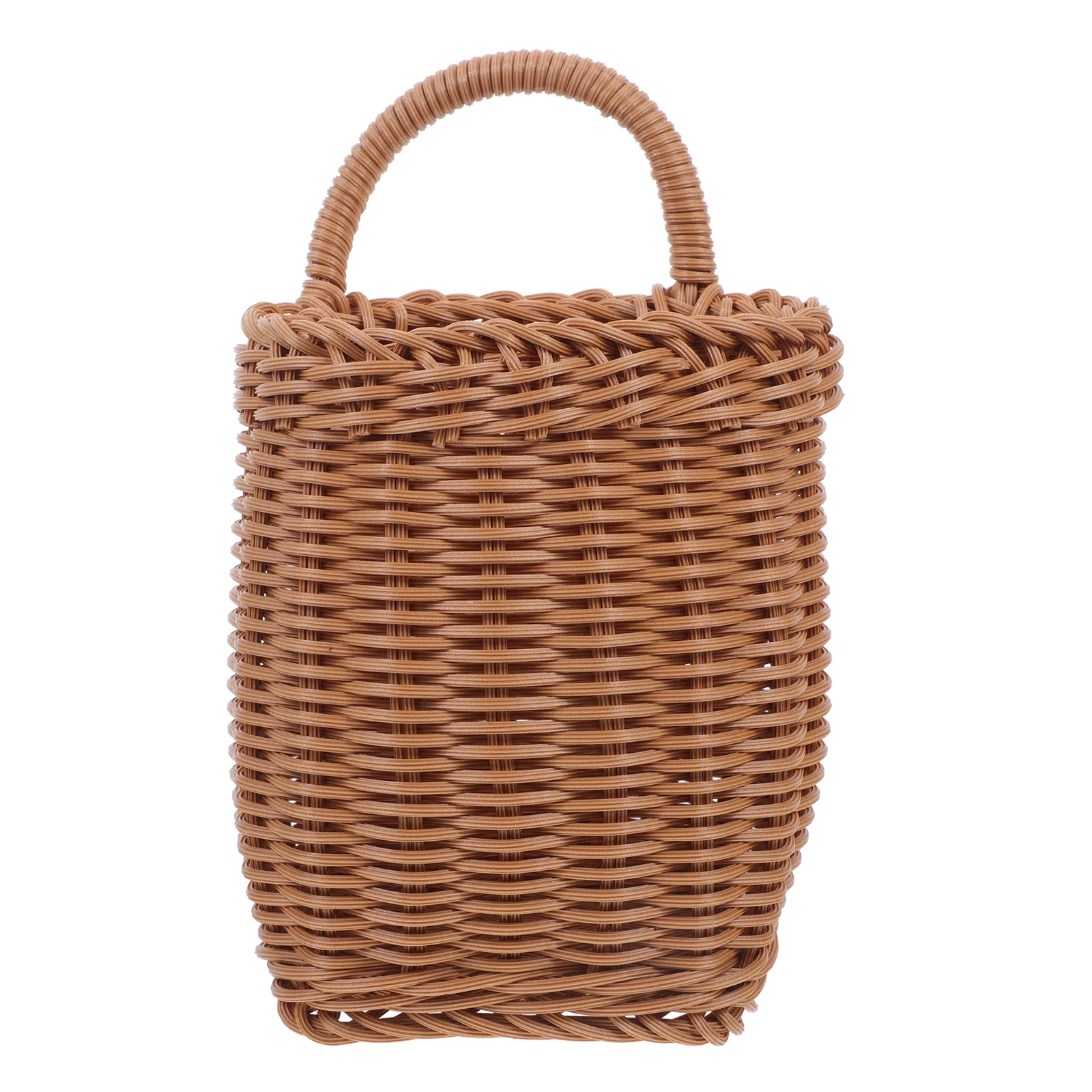 

Wall Hanging Storage Basket Woven Planter Rattan Seagrass Basket Kitchen Living Room Storage Decor Fruit Vegetable