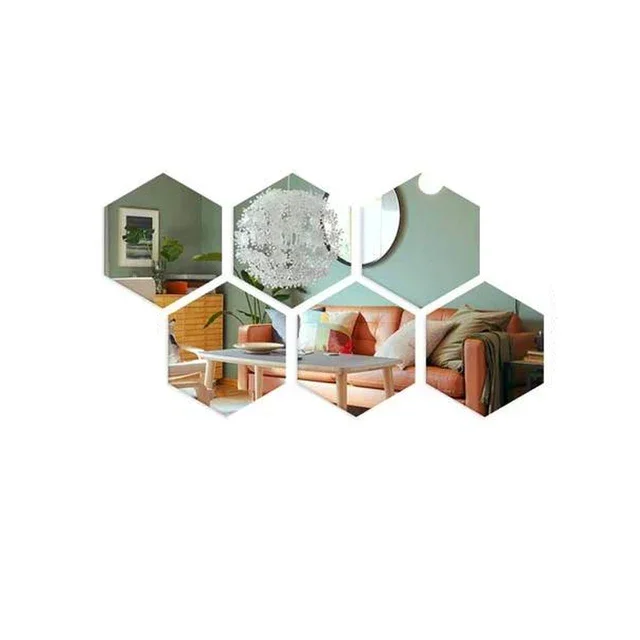 6pcs Silver