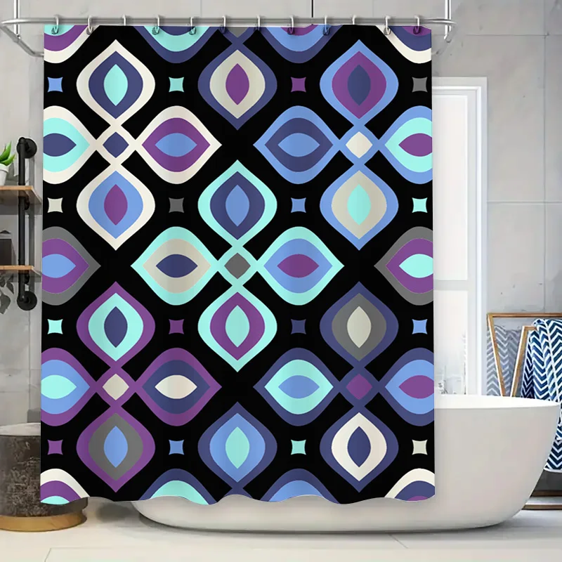 

Customizable Personalized Custom Name Monogram Print Shower Curtain Bathroom Decor Home Supplies Set in Pink Color by TaurusDuan