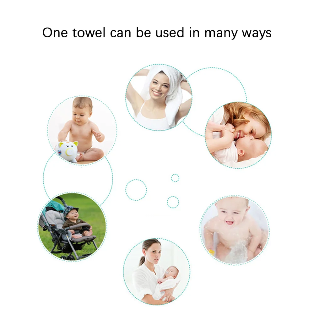 70*90cm Baby Bath Towel Boy Girl 100% Cotton Baby Towel Blanket for Newborn Baby Bathrobe Washcloth Infant Swaddle