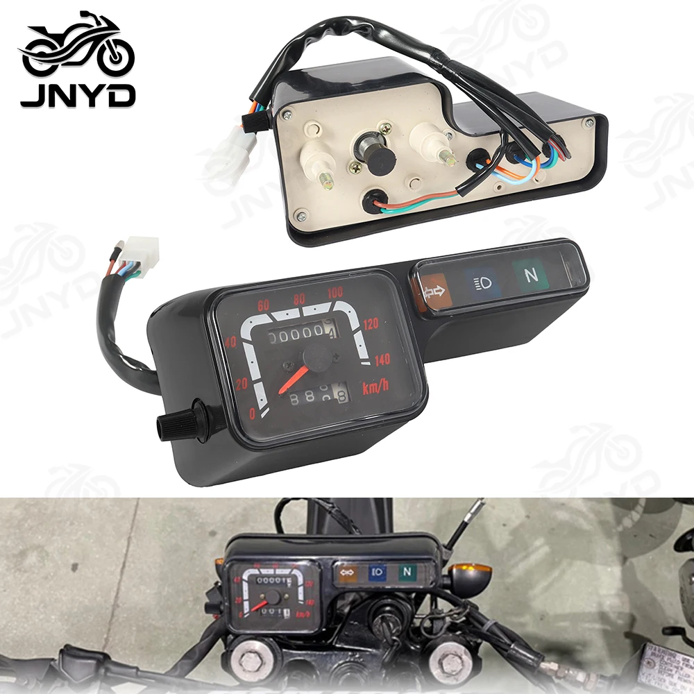 JNYD For Honda XR250 CRM250 BAJA250 XR/CRM 250 XG250 XLR125 XL250 Motorcycle Digital Speedometer Kilometer Gauge Tachometer