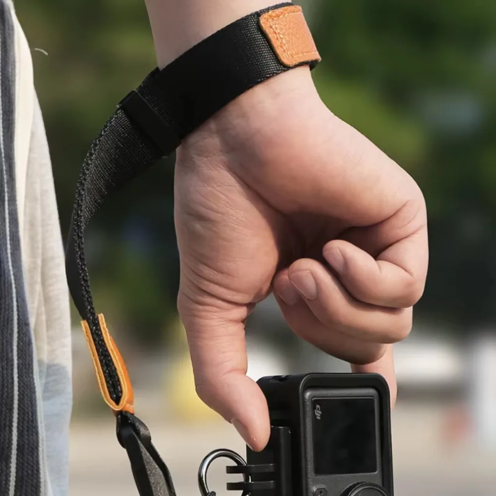 

DJI Osmo Action 5 Pro 4 3 Quick Release Leather Lanyard Neck Strap Anti Loss Rope for Action Camera DSLR Camera Accessories