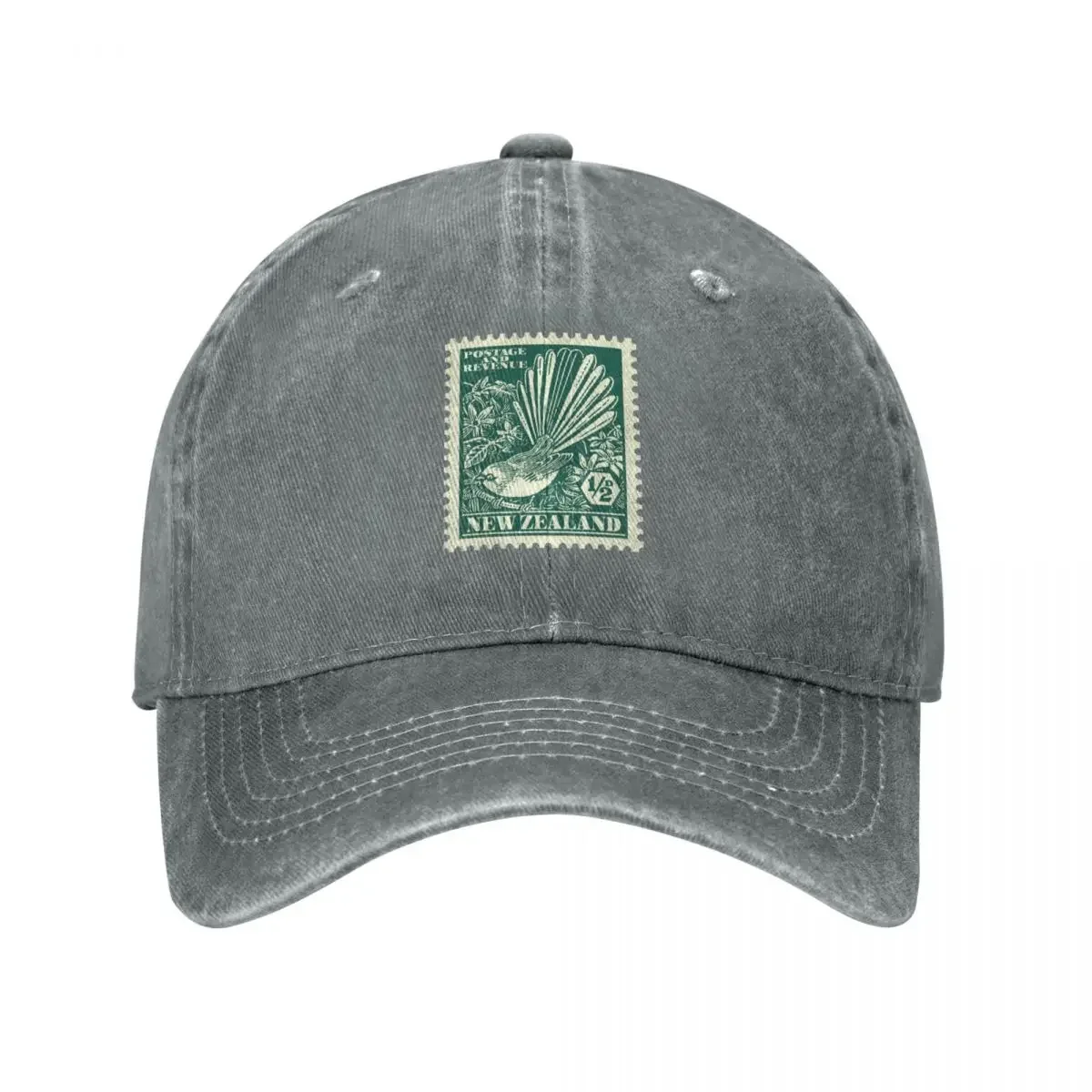 Vintage New Zealand Fantail Stamp Baseball Cap Thermal Visor funny hat Cosplay Hood Women's Golf Wear Men's