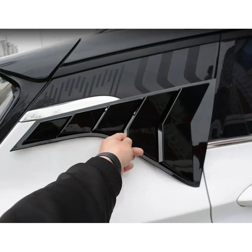 ⭐Genuine⭐ Car Upgrade For Geely Coolray 2019-2025 Triangle Window Blind Spot Cover Sticker Vinyl Decal Exterior Accessories