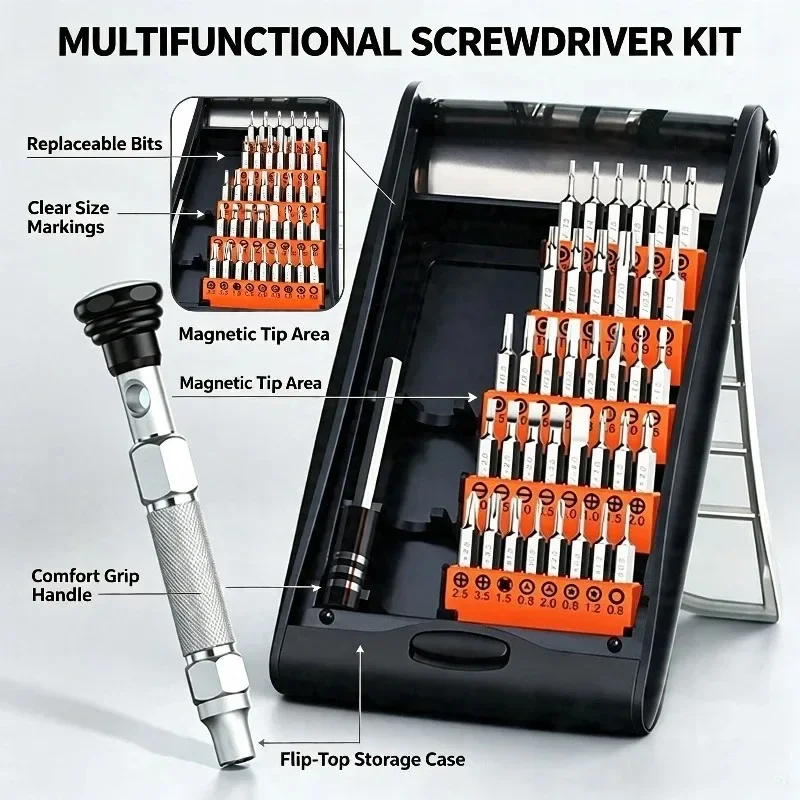 Precision Screwdriver Bit Set Hand Tools Screw Driver Kit Screwdriver Set For Mobile Phones Multifunctional Screwdrivers