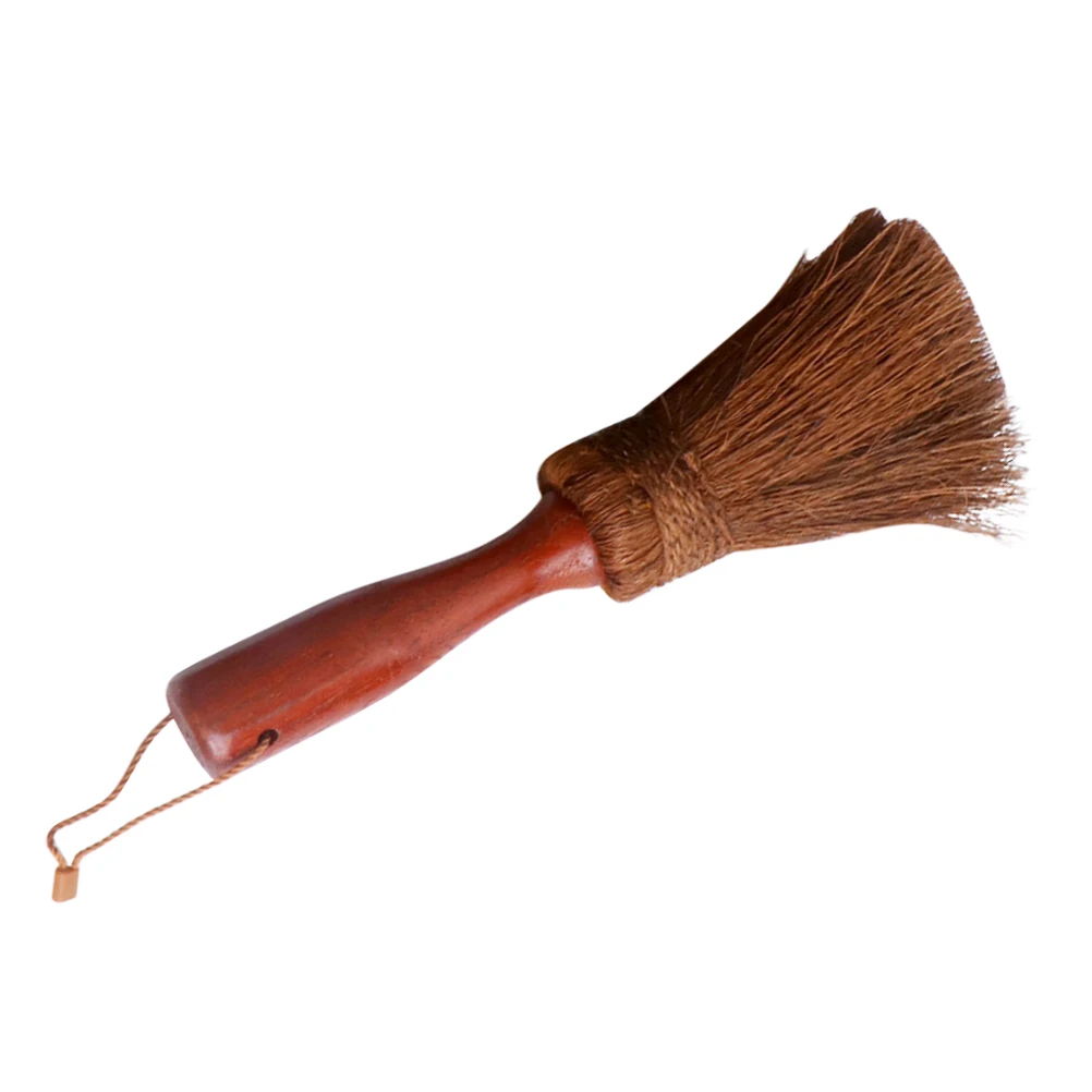 

Coconut Palm Cleaning Brush Ergonomic Wooden H Scrubber for Dish Pot Kitchen Clean Coir Brushes Practical Use