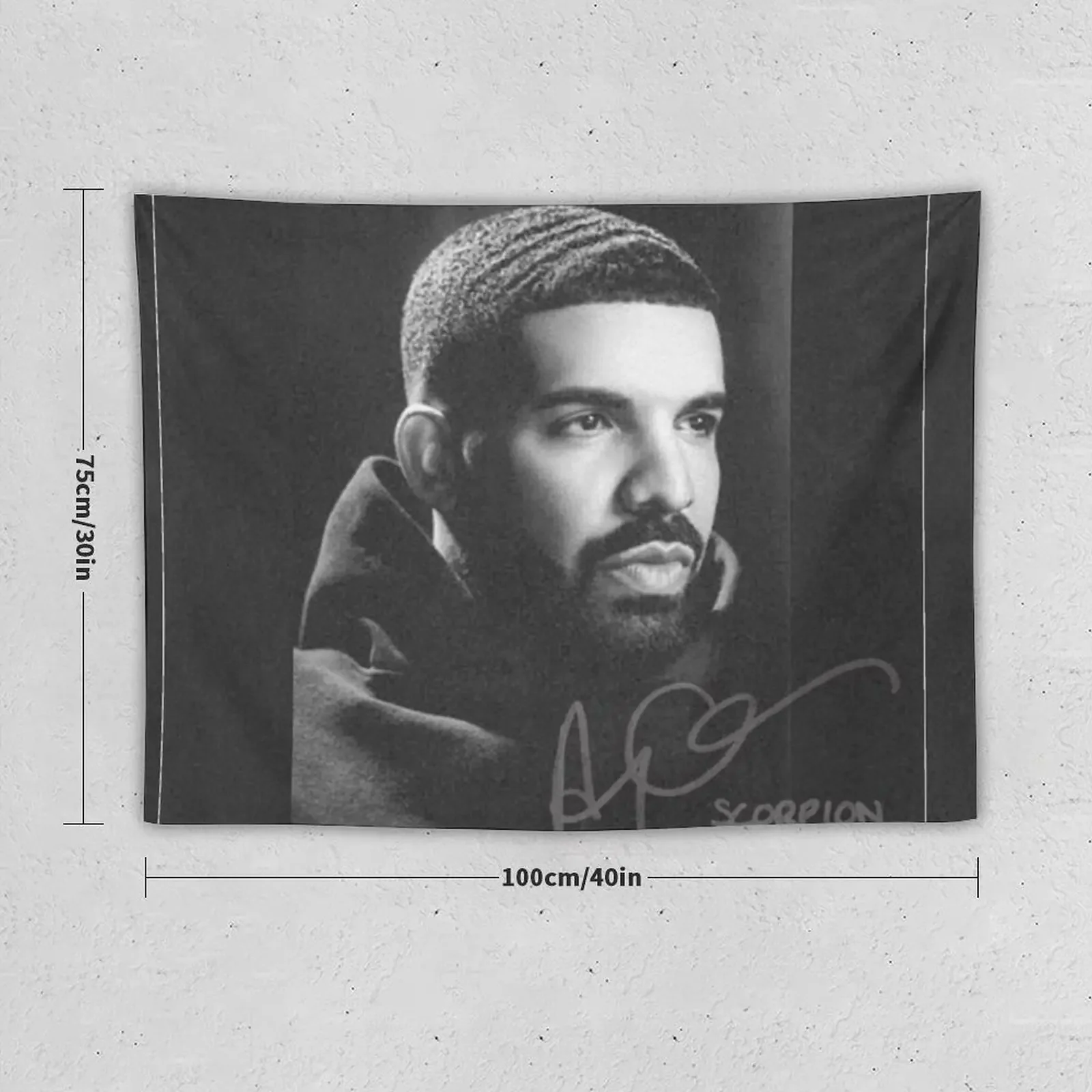 Drake Tapestry Home Decorating Japanese Room Decor Tapestry