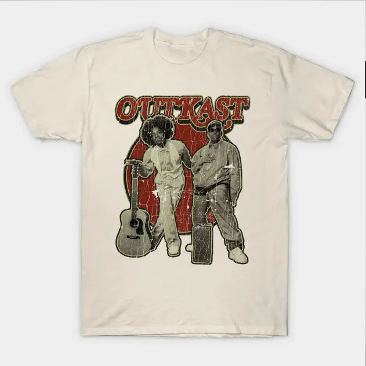 oUTKAST BAND HIP HOP T-SHIRT wHITE sHORT SLEEVE nEW aLL SIZES jj2615