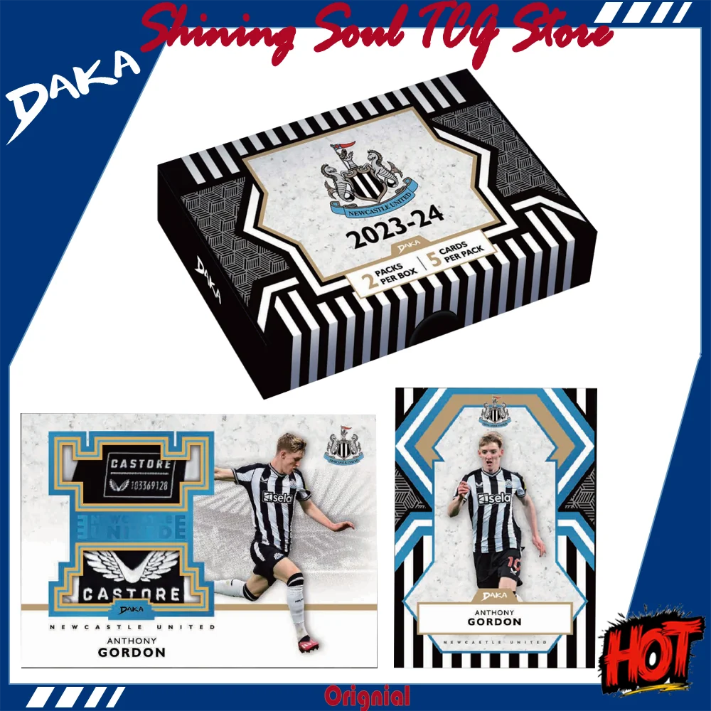 

Genuine Daka 2023-24 season Newcastle United Club Official Player Collection Card Alexander Isak Anthony Gordon Player Card Gift