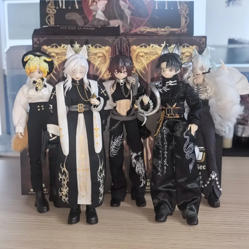 

Официальная коллекционная фигурка Throb Moment Sicily Past Story 1/8 MJD BJD в слепой коробке и на подвесной карточке, подвижная, с лисьими ушками, для девочек