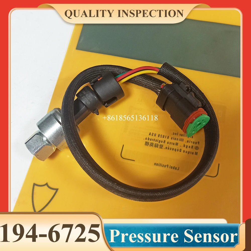 

194-6725 Oil Pressure Sensor For Caterpillar C15 MXS BXS NXS C-15 1946725