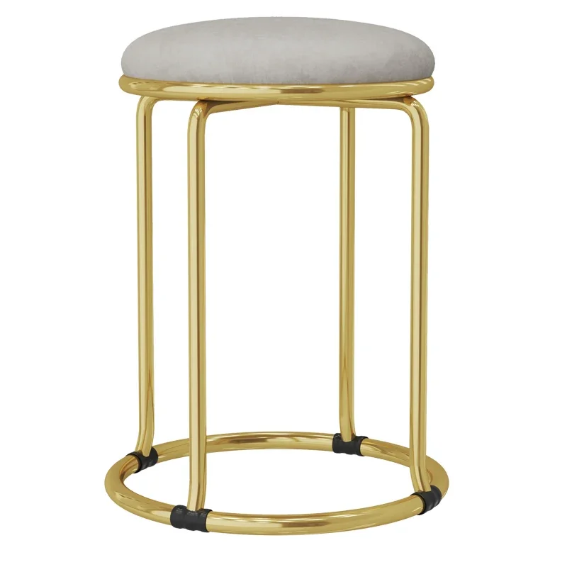 Banqueta doméstica luz luxo empilhável moderno simples banco internet celebridade sala de estar família mesa de jantar de reposição e cadeiras s