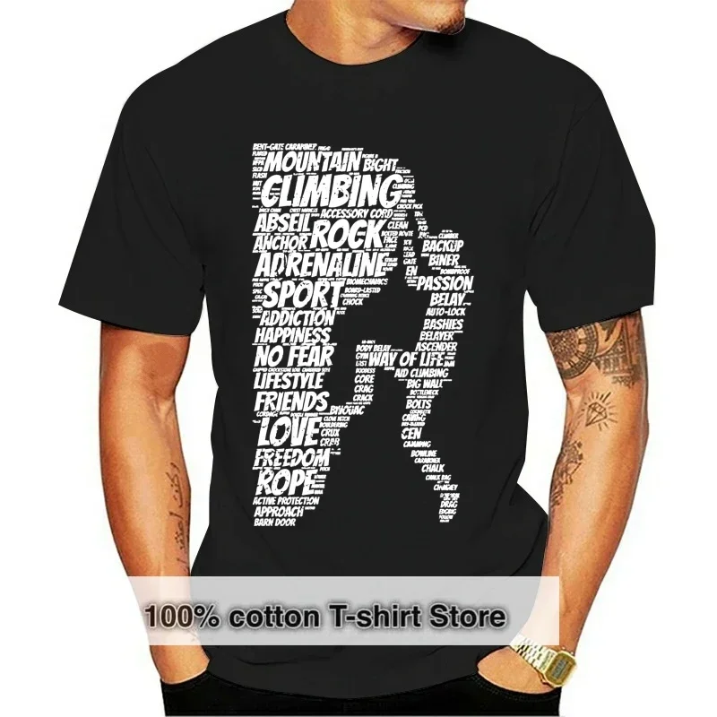 Midnite star Fun rock climber 2019 cool black men Blanco T-shirt paper figure print fitness summer T-shirt Thanksgiving gift