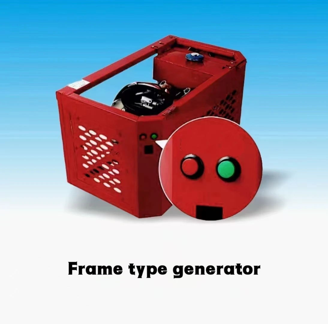 Small quiet four-stroke intelligent DC single-phase 2kw 3kw 4kw power 48v 60v 72v air-cooled gasoline inverter generator