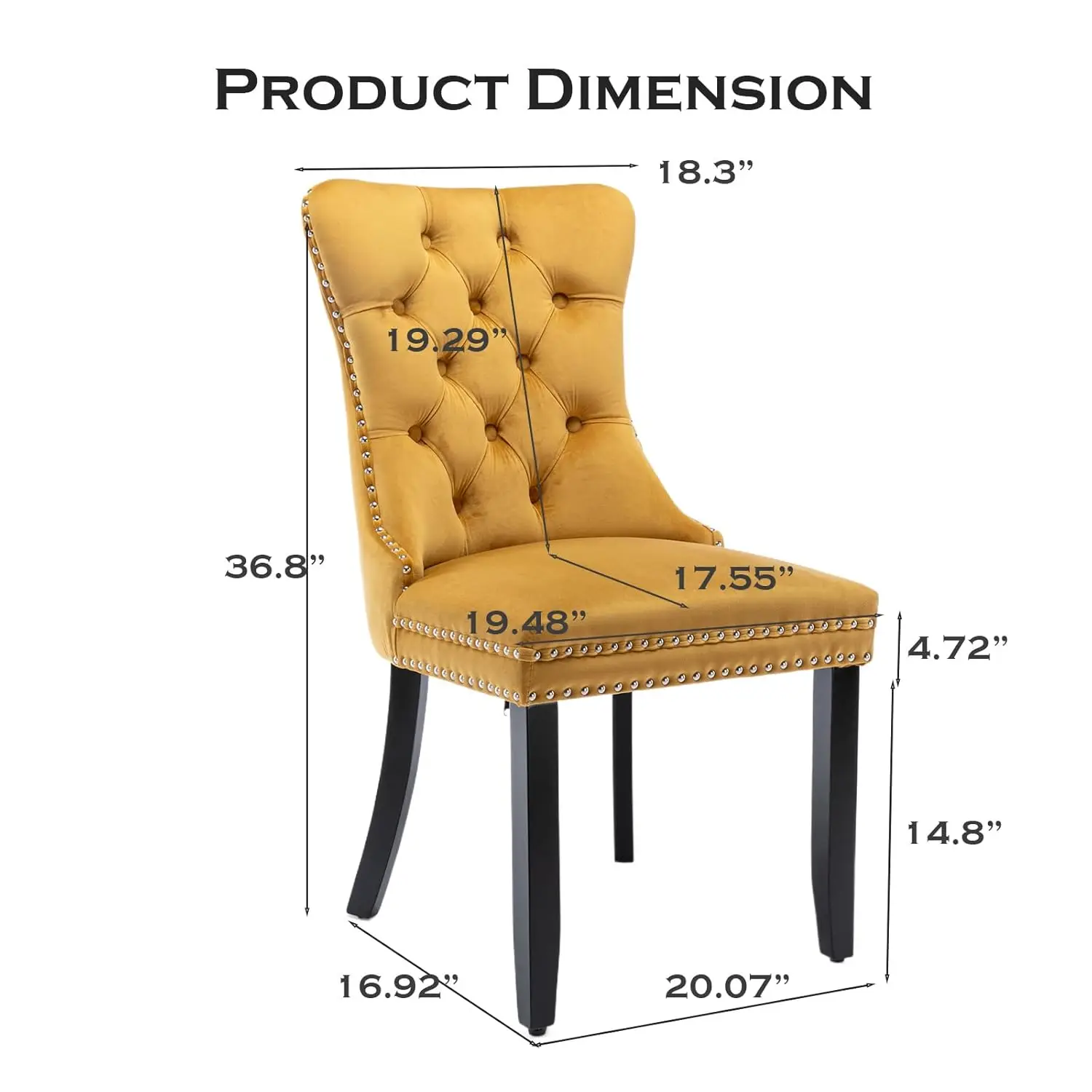 Thumbnail 3 - #24 Upholstered Dining Chairs Ranking List in 2026