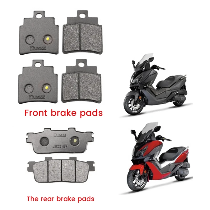 

Motorcycle Brake Pads Front And Rear Brake Pads Sets For SYM Cruisym 300 2017-2020
