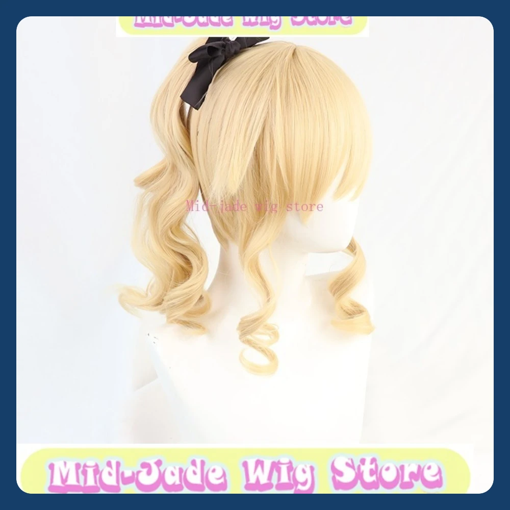

Genshin Impact Jean Cosplay Wig Anime Cosplay Party Synthetic Hair Halloween Zhongyu Wig Shop