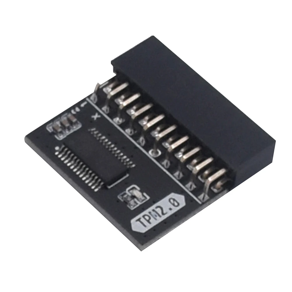 TPM 2.0 Encrypted Security Module Board LPC 20 Pin Mainboard Card TPM2.0 Module for ASUS Gigabyte Motherboard