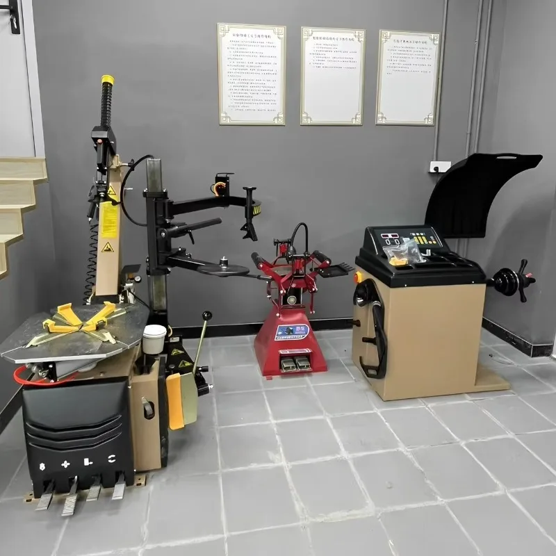 Tire Changer Reclining Tyre Machine with Auxiliary Arm