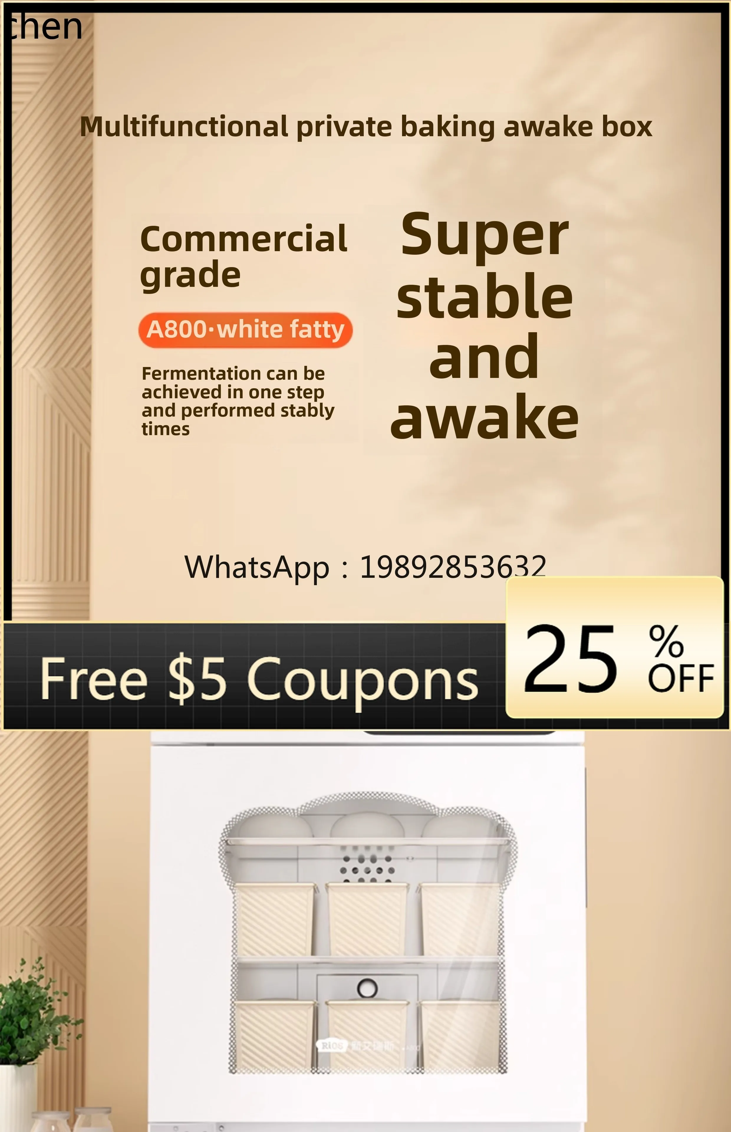 

P24 bread fermentation box waking up oven private room baking dough yogurt constant temperature wet steam