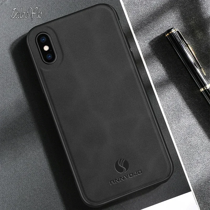 Cover For Apple X s Cases DECLAREYAO Slim Letaher Hard Coque For Apple iPhone Xs Max Case Cover Magnet Phone Case For iPhone XR