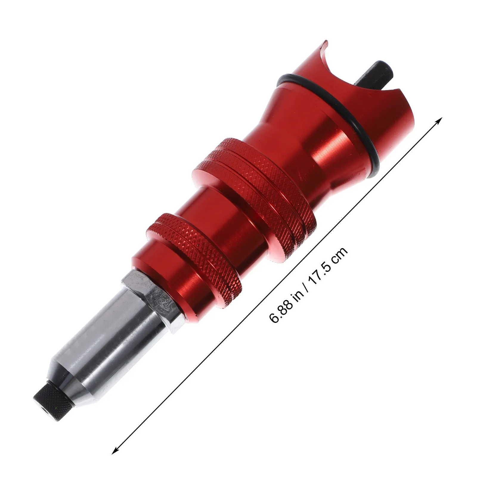 1Set Electric Rivet Tool Adapter For Household Tool Kit Mechanic Gun Aluminum Alloy Cordless Efficient Riveting