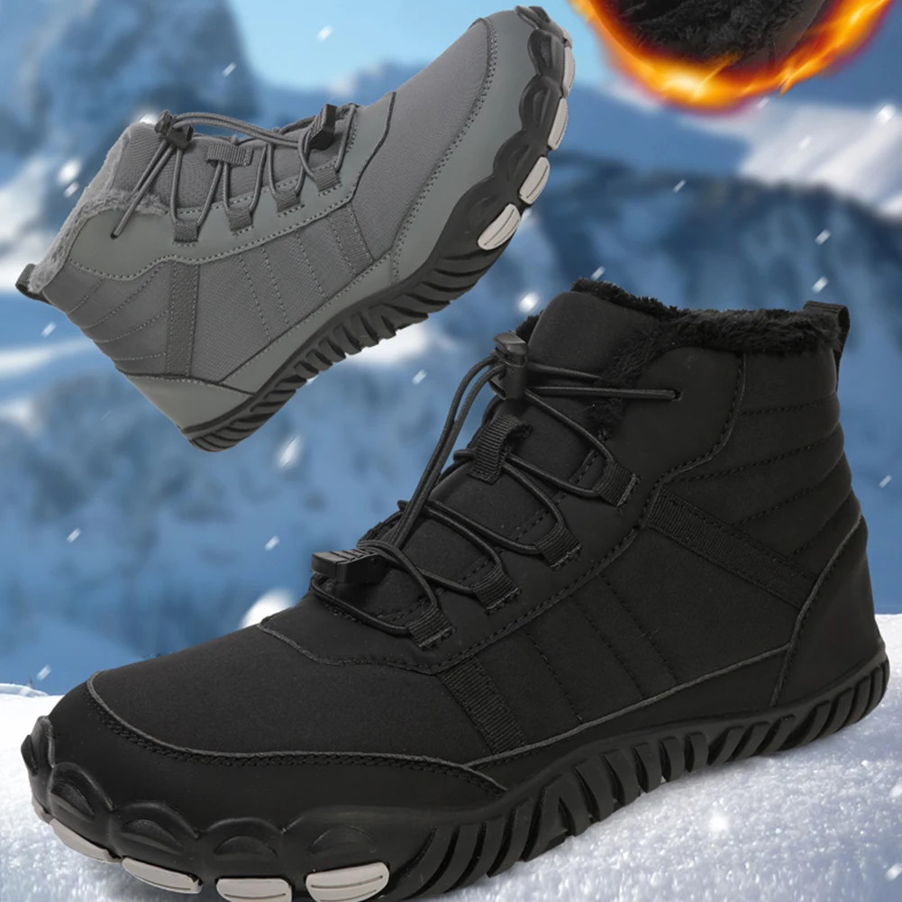 بيرفوت أحذية الثلوج عالية الجودة أحذية بيرفوت المضادة للانزلاق في الهواء الطلق حذاء ارتحال أحذية الثلوج الحرارية للمشي تسلق