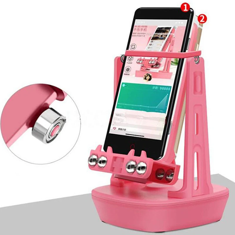 Automatic Swing Shake Phone Wiggler Device Record Step Artifact Motion Brush Step Pedometer Holder Mobile Phone Stand