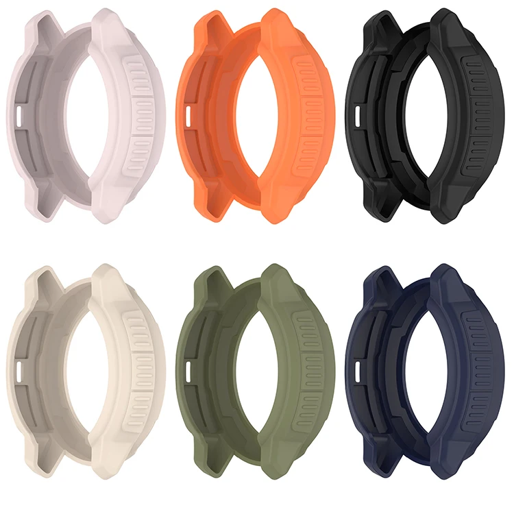 Boîtier de montre pour Garmin Instinct, multicolore, en option, armure creuse, cadre, coque, accessoires de montre
