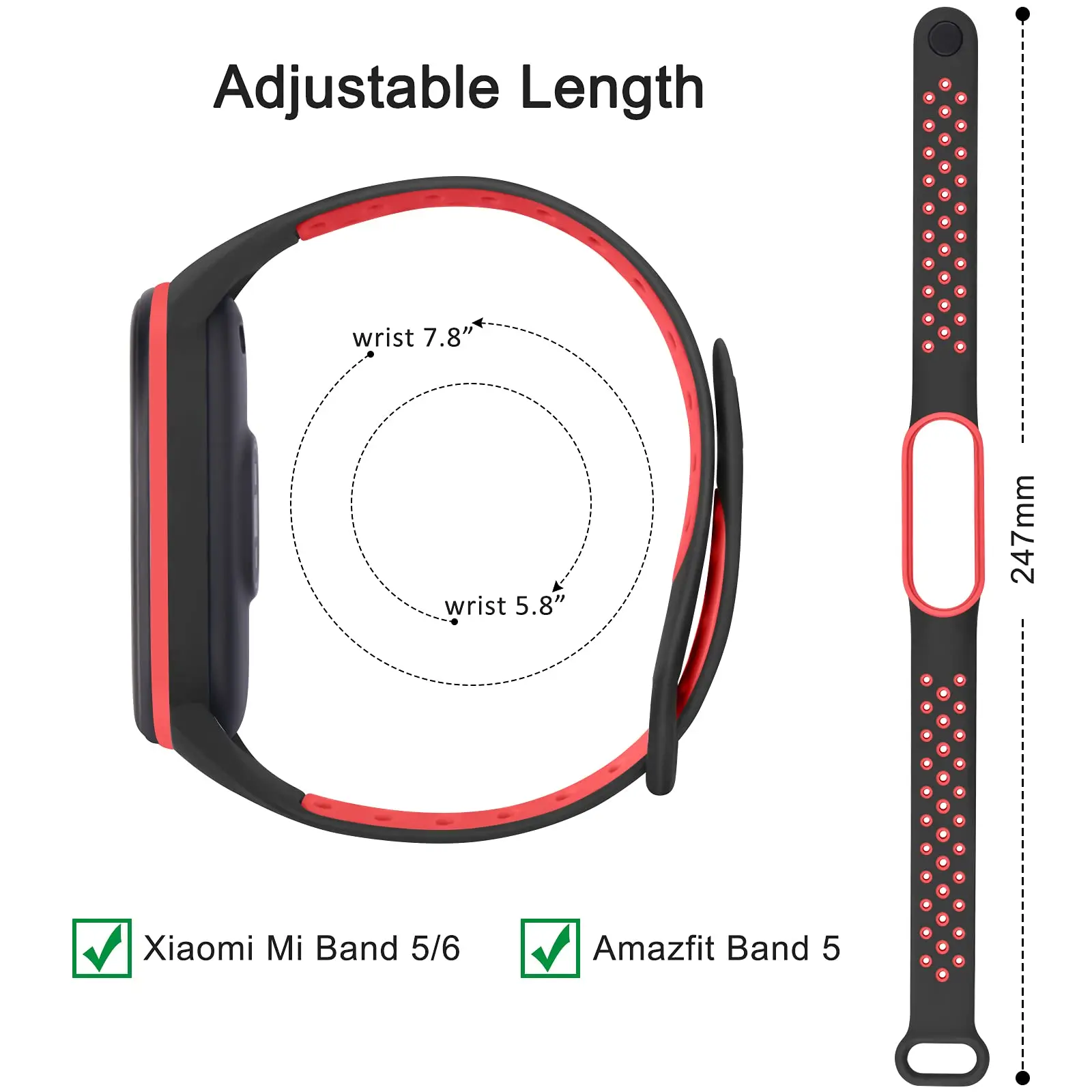 Sport Watch Bands For Xiaomi Mi Band 7 6 NFC Bracelet Silicone Smart wristband Miband 4 Belt pulseira correa mi band 3 4 5 strap