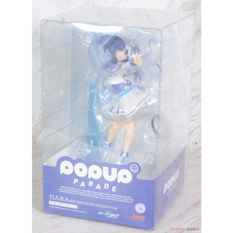 GSC Original Genuine Blue Archive Hayase Yuuka Pop Up Parade Mischievous Straight Ver 17cm Collections Model Toy Figures Gifts