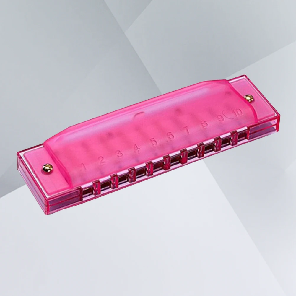 

10 Hole Harmonica Toddler Musical Instruments for Kids Plastic Tiny Childrens Toys