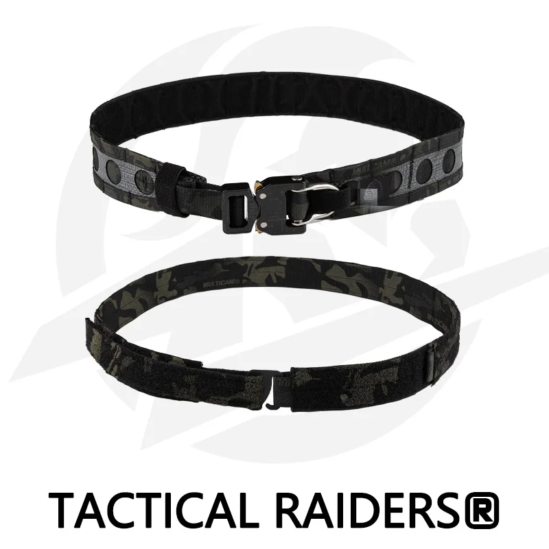 Outdoor Sports Special Operations Equipment Airsoft CS Hunting Training Belt Imported Tegris Material Imported Metal Buckle Belt